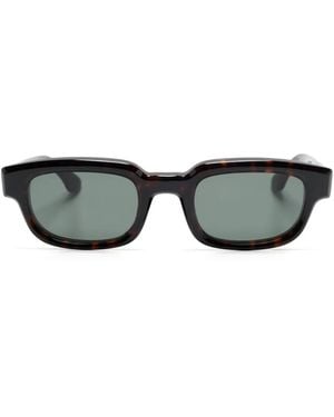 Chimi Alter Rectangle-Frame Sunglasses - Green