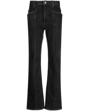 Isabel Marant Pantaloni Dritti Vokayae - Nero
