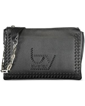 Byblos Stud-Embellished Chain-Strap Handbag - Grey