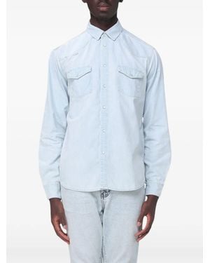 Emporio Armani Armani Jeans Denim Shirt - Blue