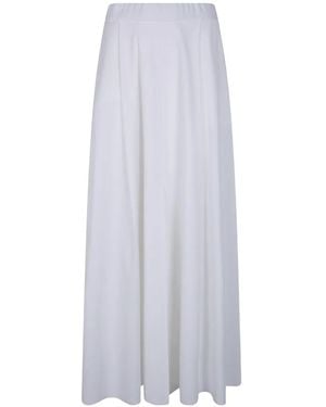 Pierantoniogaspari Pleated Midi Skirt - White