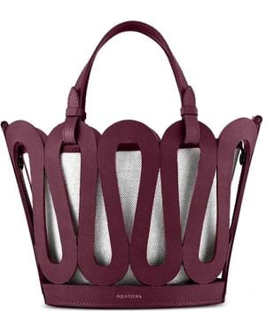 Aquazzura Medium Artiste Tote Bag - Purple