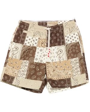 MC2 Saint Barth Caprese Swim Shorts - Natural