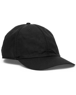 MM6 by Maison Margiela Curved-Brim Baseball Cap - Black