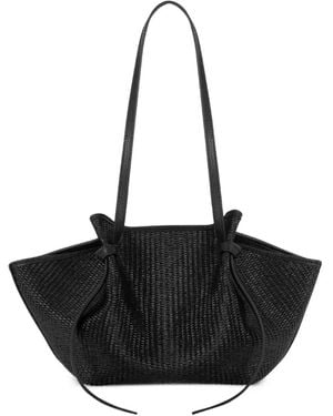 Yuzefi Mochi Knot-Detail Shoulder Bag - Black