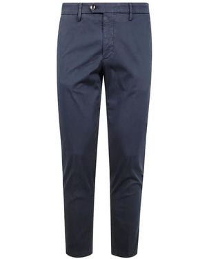 Michael Coal Pocket Trousers - Blue
