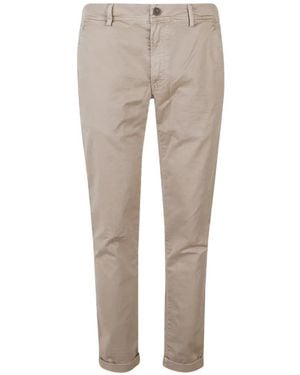 Mason's Eisenhower Cuffed Trousers - Grey