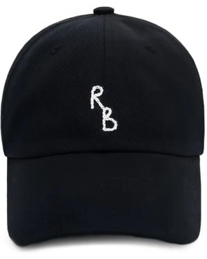 Ruslan Baginskiy Hand-Embroidered Baseball Cap - Blue