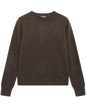 Max Mara Crew-Neck Knitted Jumper - Brown