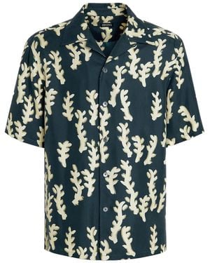 ZEGNA プリント シャツ - グリーン