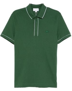 Lacoste Logo-Embroidered Polo Shirt - Green