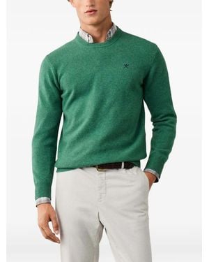 Hackett Crew-Neck Sweater - Green
