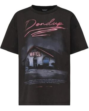 Dondup グラフィック Tシャツ - ブラック