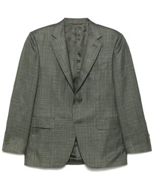 Canali シングルジャケット - グリーン