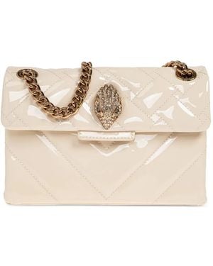 Kurt Geiger Mini Kensington Leather Tote Bag - Natural