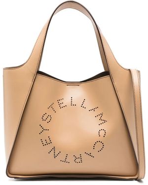 Stella McCartney Borsa Tote Con Logo - Neutro