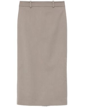Frankie Shop Alrose Bleistift-Midirock - Grau