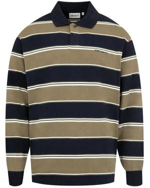 Carhartt L/S Malone Rugby polo shirt - Azul