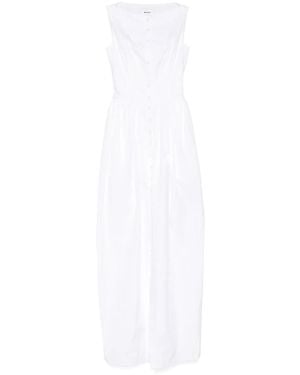 Monot Abito Lungo Smanicato - Bianco