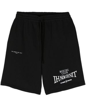 ih nom uh nit Boxing Club Track Shorts - Black