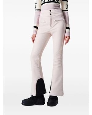 Perfect Moment High-Waist Aurora Flare Ski Pants - Pink