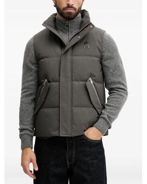 Mackage Chaleco Joseph Con Cuello Alto - Gris