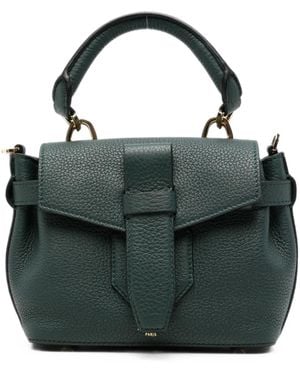 Lancel Mini Charlie Leather Tote Bag - Black