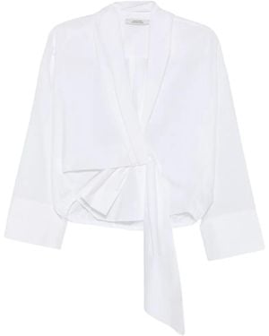 Dorothee Schumacher V-Neck Blouse - White