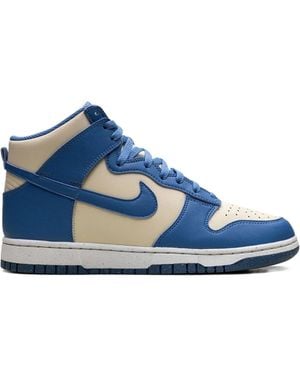 Nike Dunk High "Star" Trainers - Blue