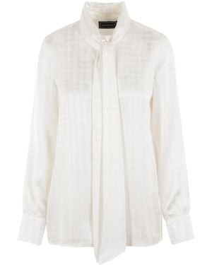10 Corso Como Lavallière Hemd - Weiß