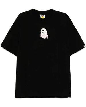 A Bathing Ape Ape-Head T-Shirt - Black