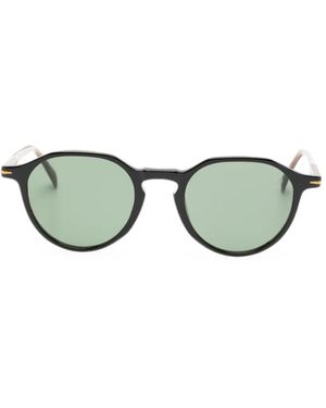 David Beckham Lunettes De Soleil À Monture Ronde - Green