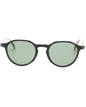 David Beckham Lunettes De Soleil À Monture Ronde - Green