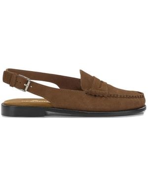 Sebago Dan Slingback-Sandalen - Braun