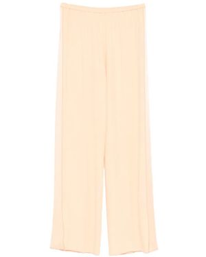 forte_forte Elastic-Waist Trousers - White
