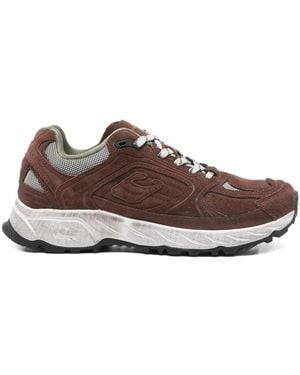 Low Classic Suede Trainers - Brown