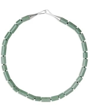 LIE STUDIO Collier The Sadie À Perles Et Aventurines - Metallic