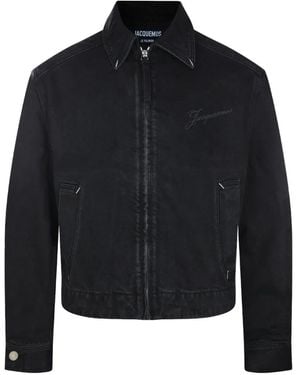 Jacquemus The De-Nîmes Canevas Jacket - Blue