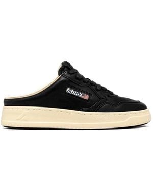 Autry Medalist Mule Trainers - Black