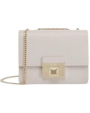 Furla Mini Venere Leather Cross Body Bag - White
