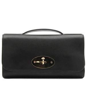 Mulberry Pochette Lily En Cuir - Black