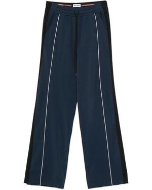 Facon Jacmin Polka Front-Stripe Trousers - Blue