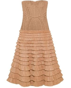 Jonathan Simkhai Santana Midi Dress - Natural