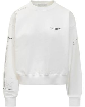 Givenchy ロゴ スウェットシャツ - ホワイト