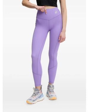 Mammut Legging Massone À Taille Haute - Purple