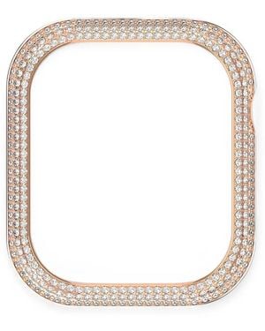 Swarovski Sparkling 41Mm Apple Watch Series 7 Watch Case - White
