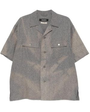 JiyongKim Chemise À Manches Courtes - Gray