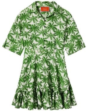 La DoubleJ Vestido corto San Pietro - Verde