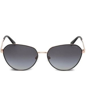GUESS EYEWEAR Metal-Frame Sunglasses - Grey