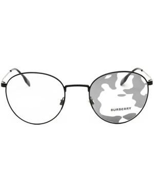 Burberry Round-Frame Glasses - Black